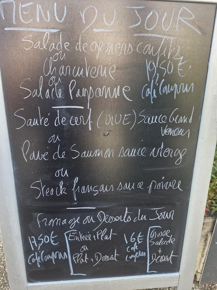 Restaurant de la Gare - Menu Image 1