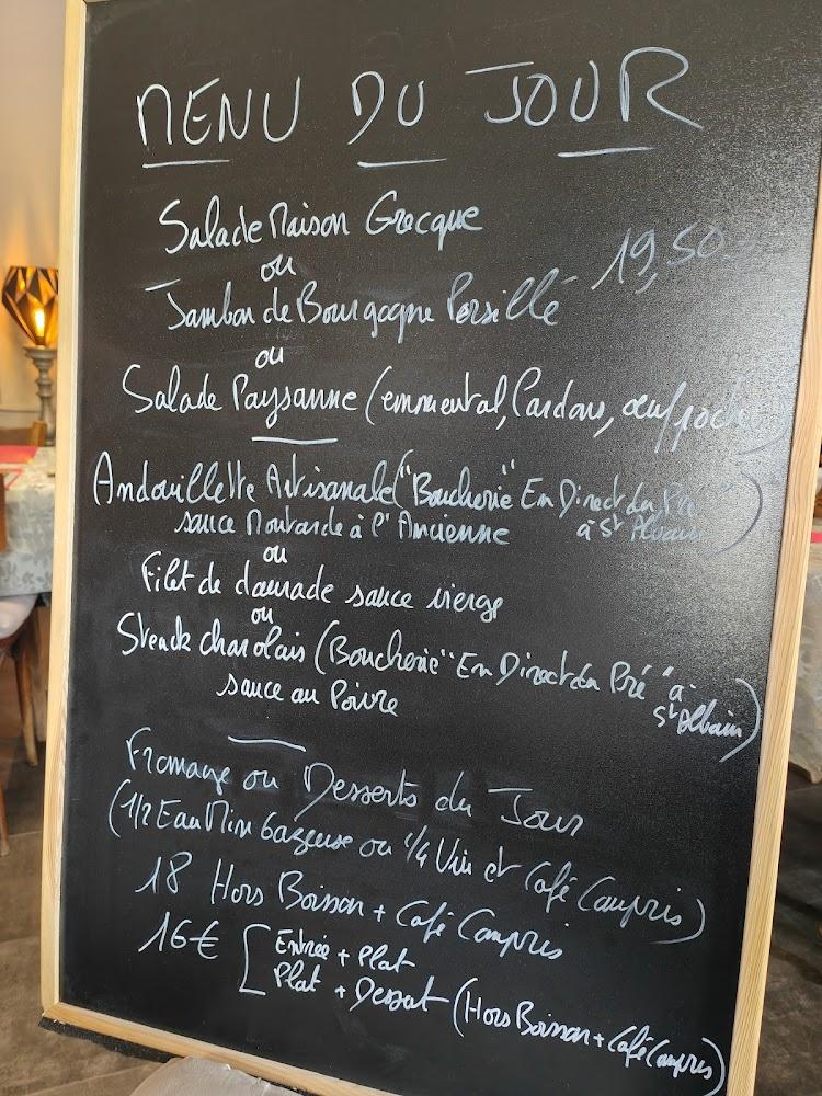 Restaurant de la Gare - Menu Image 3